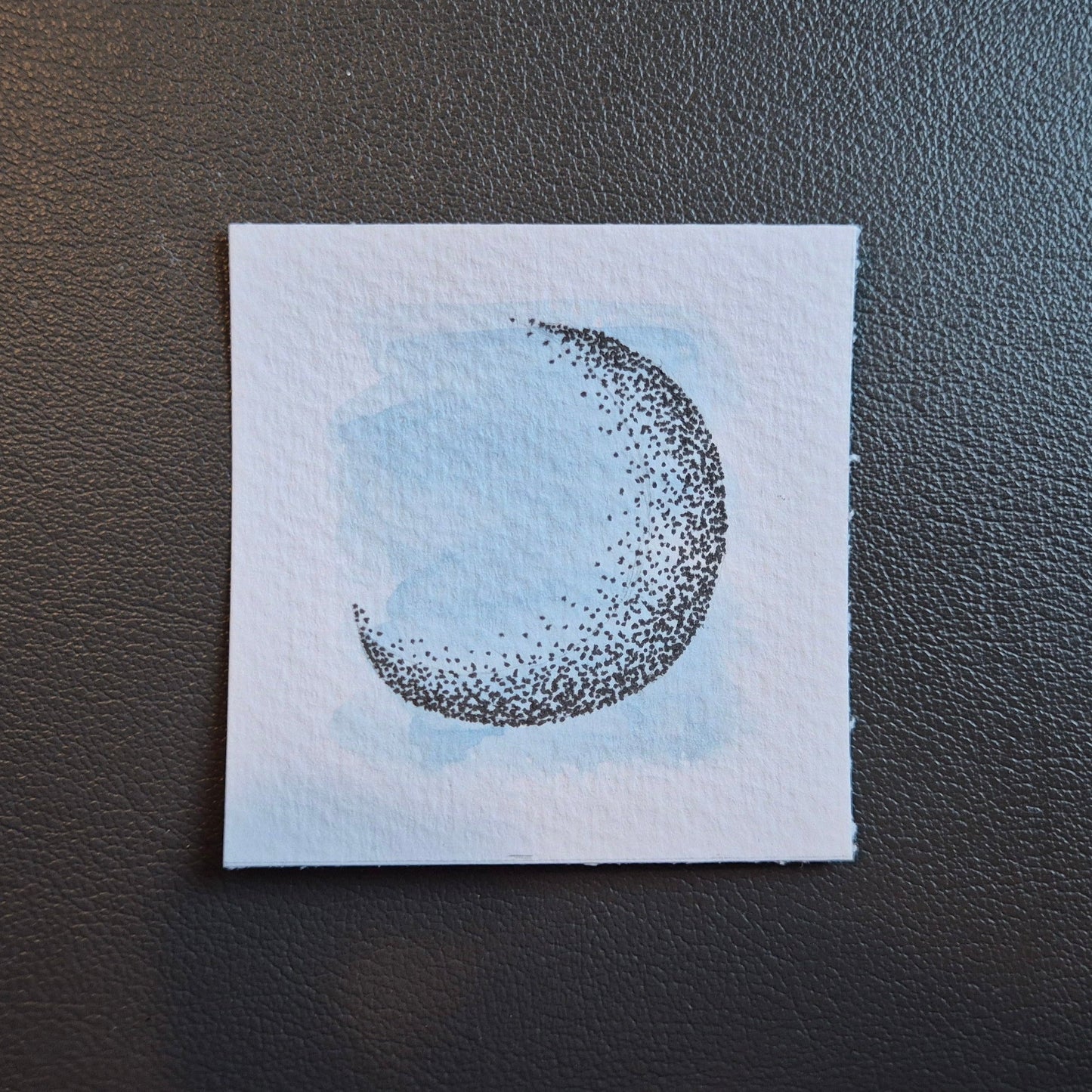 Sun, Moon and Stars - Dotwork Original